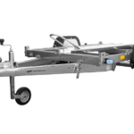 Remorque moto 1 rail unitraler sans plancher