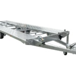 Remorque porte voiture à trois essieux 800X230 UNIPLAT 800/3 S 3500 KG