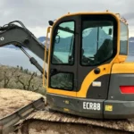 Mini-pelle Volvo EC88 – 2007 – 8,3 tonnes