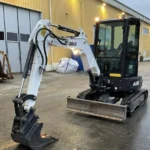 Mini-pelle Bobcat E26 – 2023 – 3 godets inclus