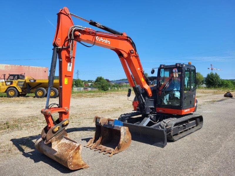 Mini-pelle sur chenilles Kubota KX080-4 – 2021