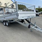Remorque porte-bagages BORO – Double essieu