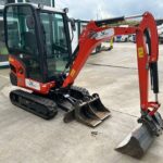 Kubota KX 019-4 + 3 GODETS – Mini Pelle 1,855T