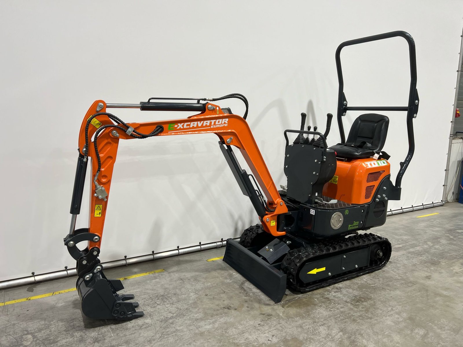 Mini-pelle électrique TD10 E-Excavator – Compacte, propre et silencieuse