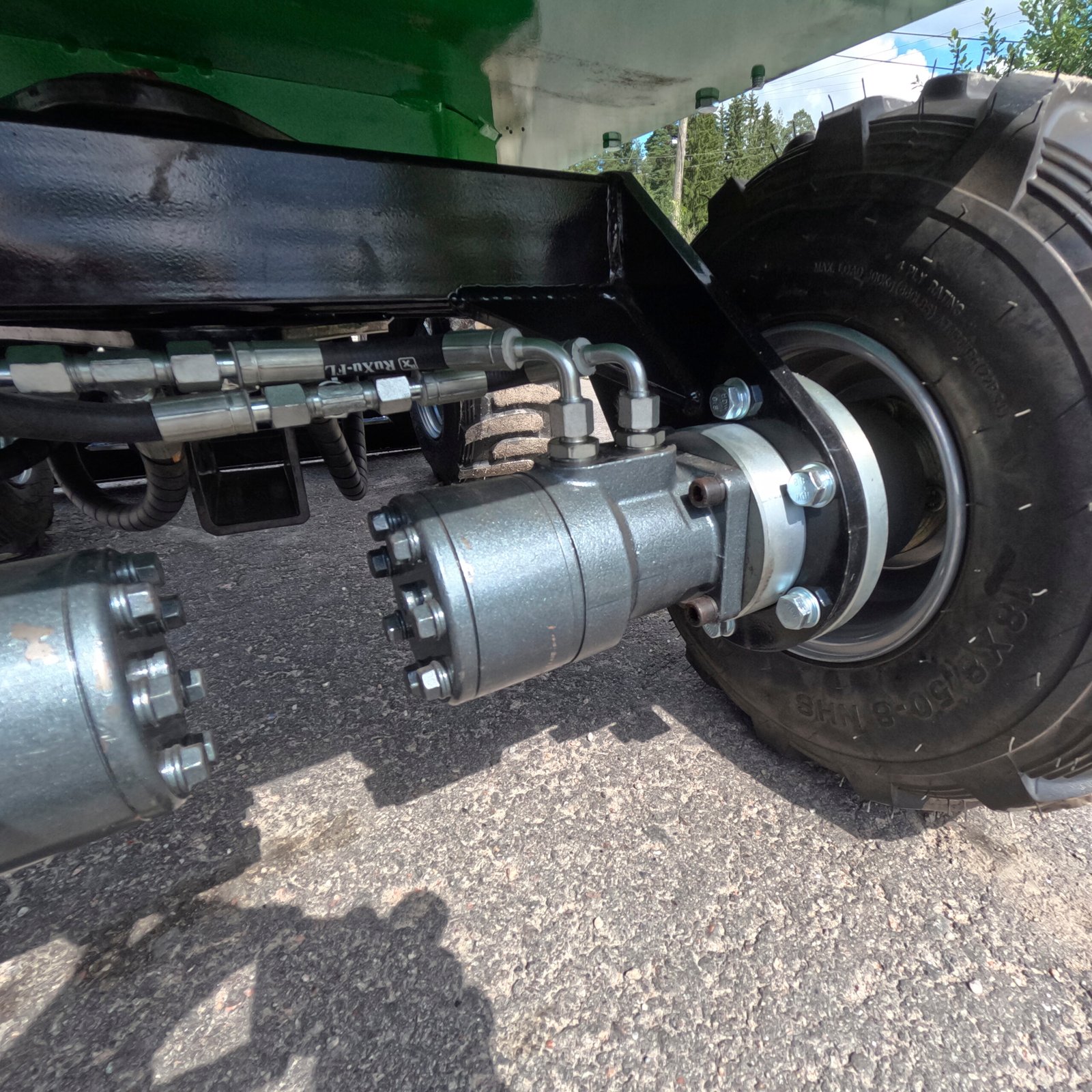 Mini-pelle sur roues Caivu HFT7 – Image 15