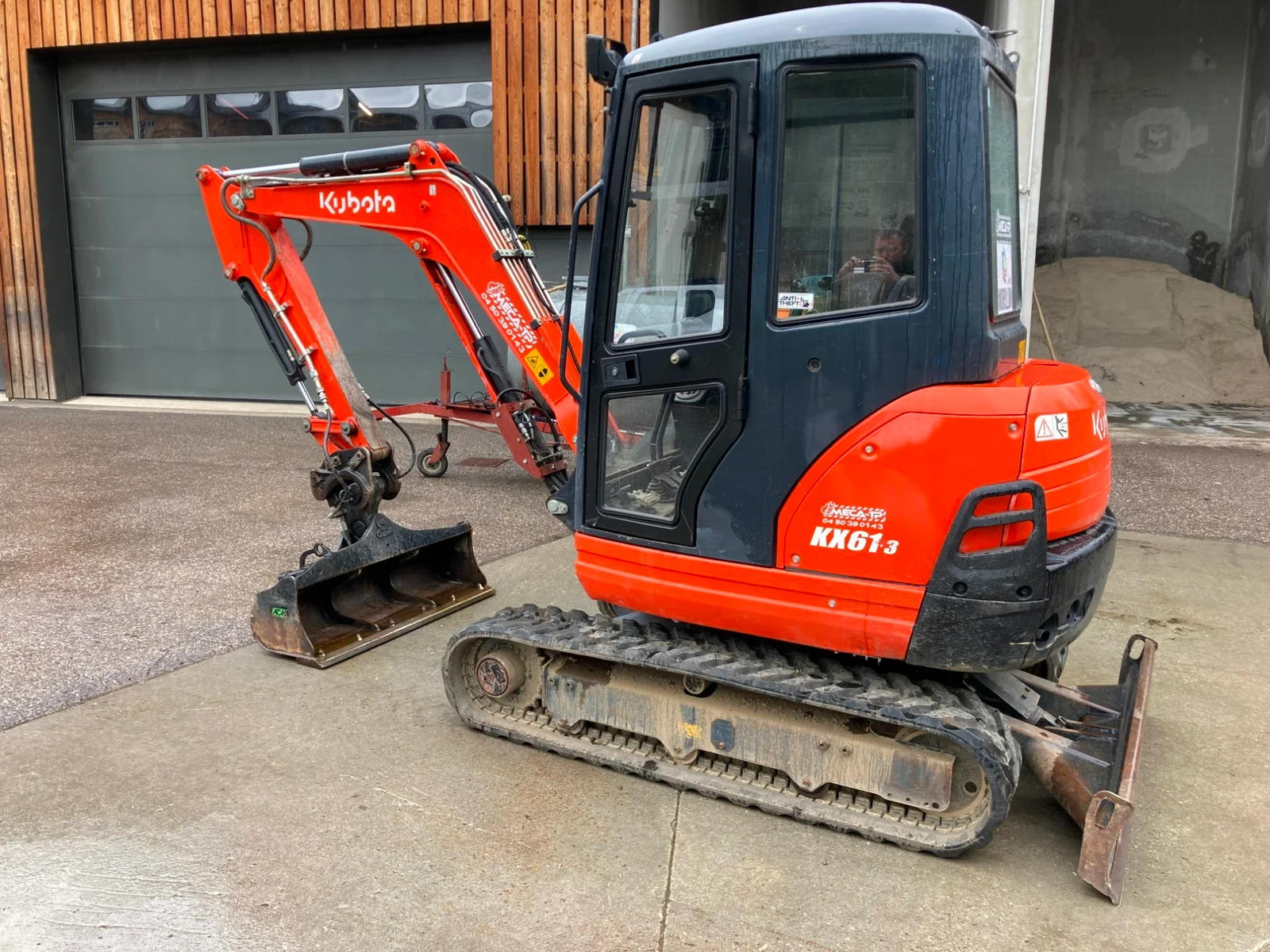 KUBOTA KX61.3 + 3 GODETS – Mini Pelle 2,6T – Image 3